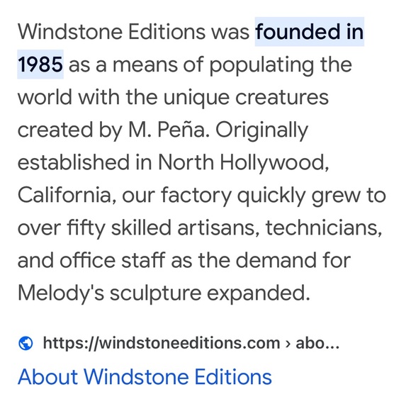 Windstone Editions Dragon Hatchling Egg with Red Dragon Eyes 👀 1994 Pena Vintage - Picture 13 of 13